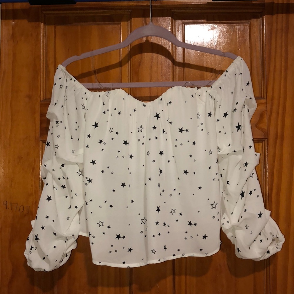 Off shoulder blouse